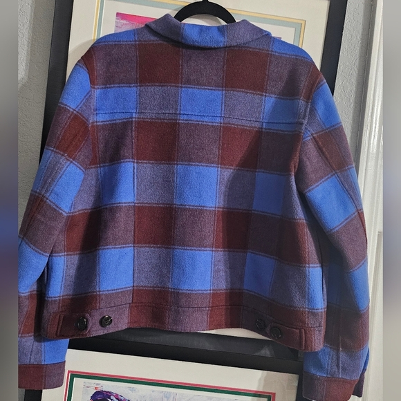 Rails Steffi Jacket Cobalt Chocolate - Picture 3 of 8